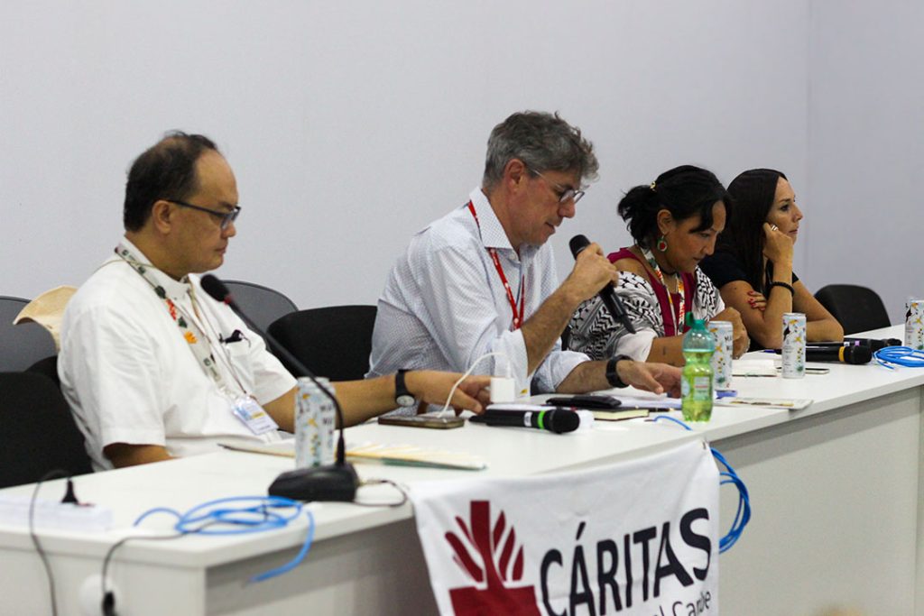 Immagine dall'evento del 12 novembre organizzato da Caritas Internationalis